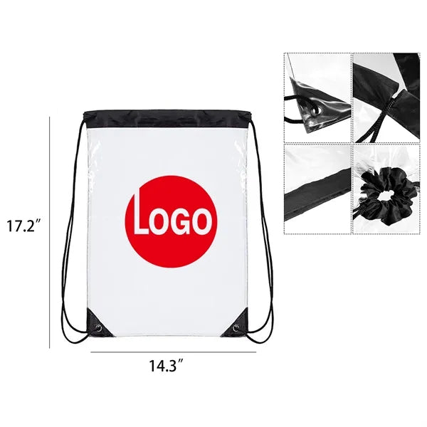 Clear Drawstring Backpack