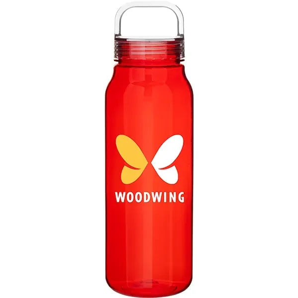 38 oz h2go Glint Single Wall Plastic Bottle with Handle
