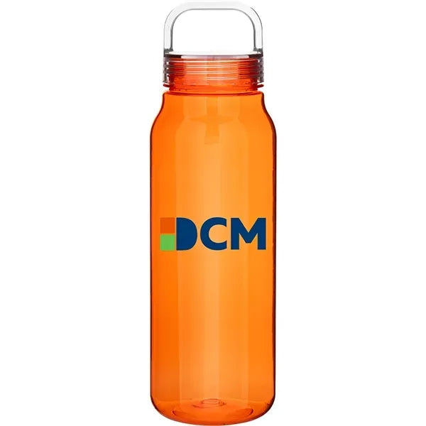 38 oz h2go Glint Single Wall Plastic Bottle with Handle