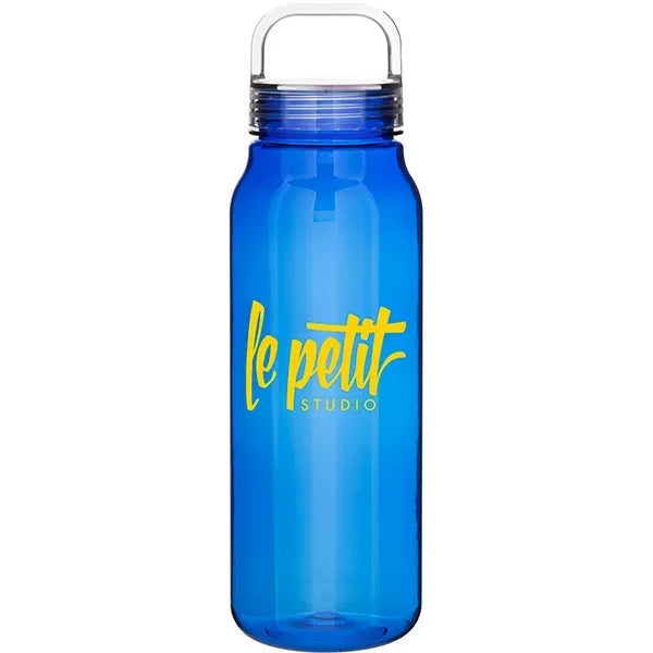 38 oz h2go Glint Single Wall Plastic Bottle with Handle