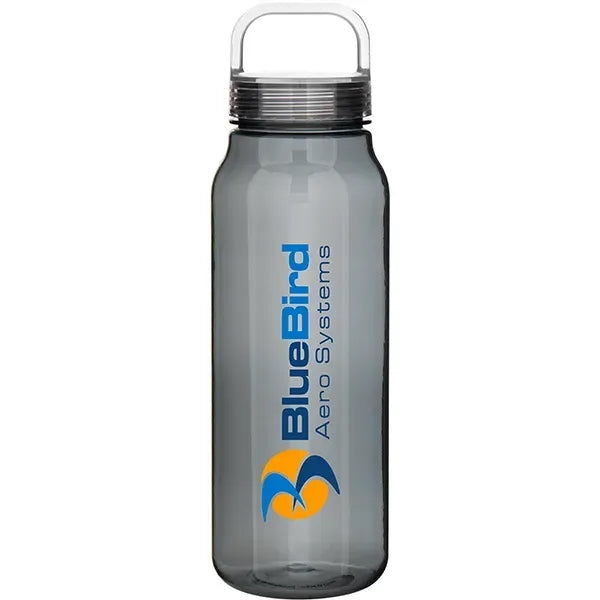 38 oz h2go Glint Single Wall Plastic Bottle with Handle