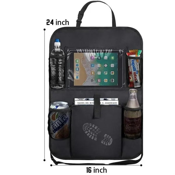 Portable Multi Use Car Backseat Kick Proof Storage Bag