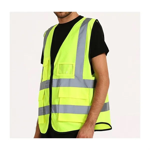 Reflective Safety Warning Vest For Construction Crews