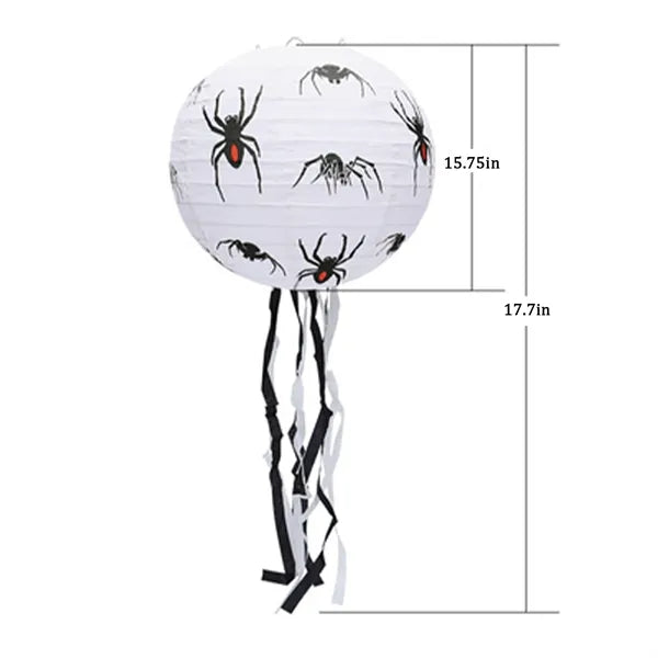 Paper Lantern Hanging Halloween Pumpkin For Home Decoration