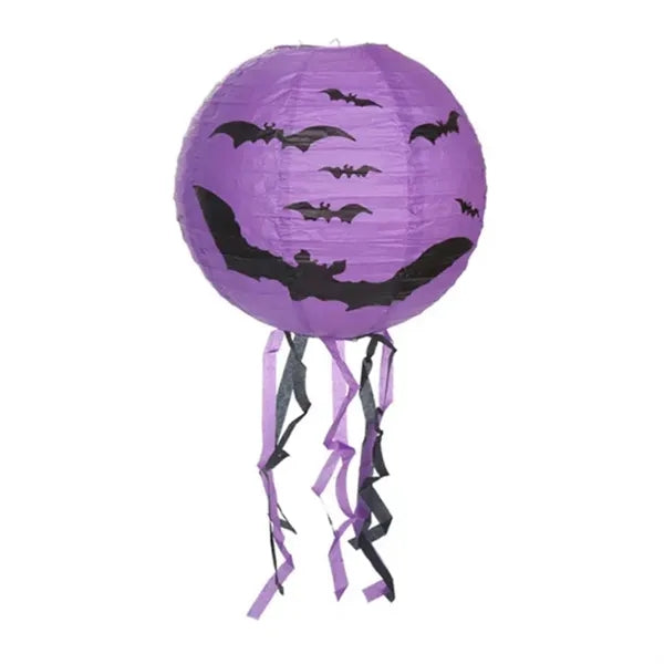 Paper Lantern Hanging Halloween Pumpkin For Home Decoration