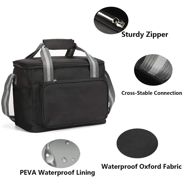 Portable Large Capacity Insulated Lunch Bags For Adults