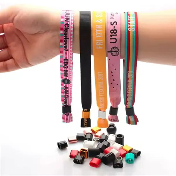 5/8'' Polyester Dye Sublimation Wristband with Closure