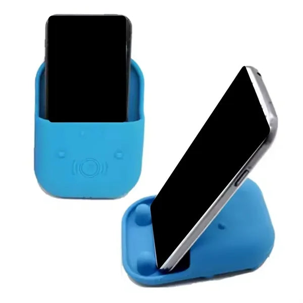 Hippo Shaped Silicone Cell Phone Speaker