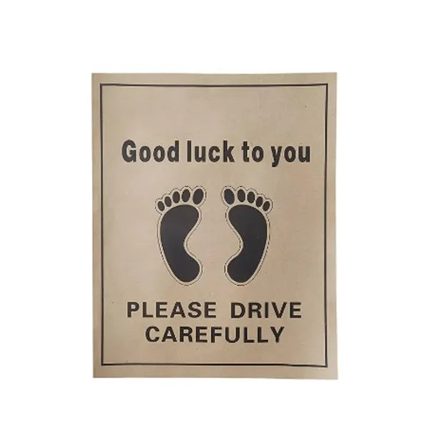 Disposable Kraft Paper Car Foot Pads
