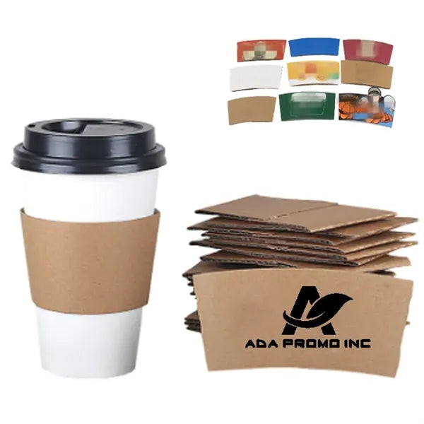 Kraft Paper Coffee Cup Sleeves