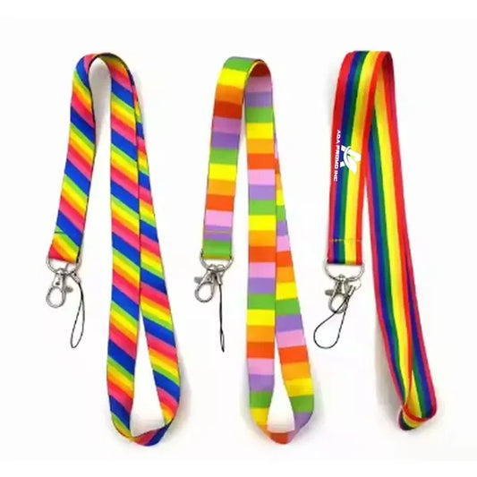 Pride Rainbow Lanyard