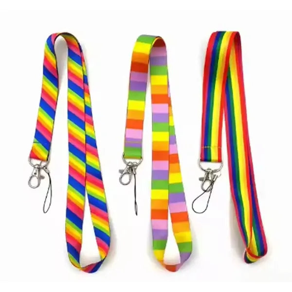Pride Rainbow Lanyard
