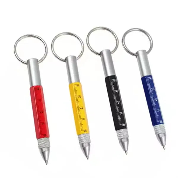 6 In 1 Small Metal Tech Ballpoint Pen