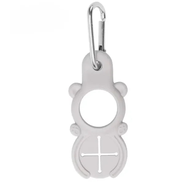 Silicone Bottle Clip with Carabiner