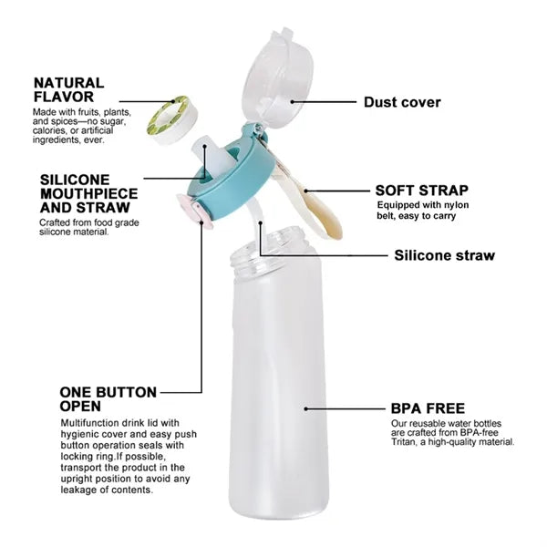 Air Water Bottle With 1 Flavour Pod