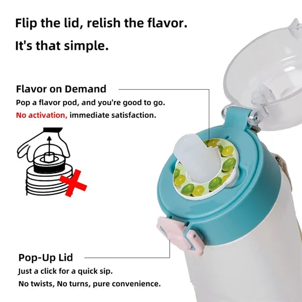 Air Water Bottle With 1 Flavour Pod