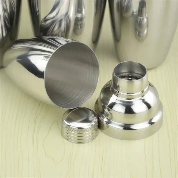 8 OZ Stainless Steel Cocktail Shaker Bartender Mixer for Bar