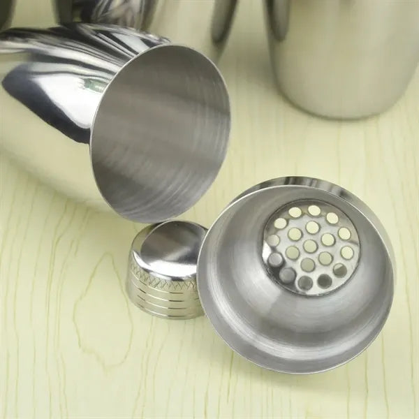 8 OZ Stainless Steel Cocktail Shaker Bartender Mixer for Bar