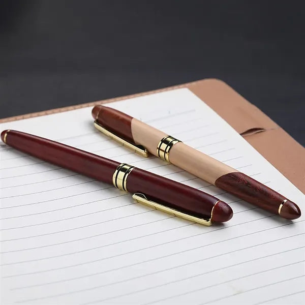 Wood Metal Ballpoint Pen