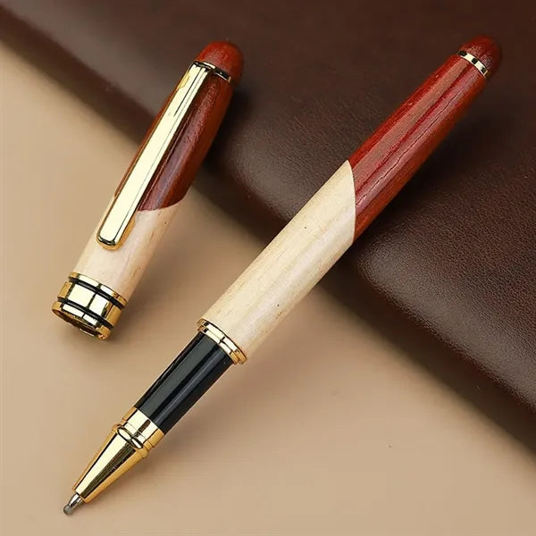 Wood Metal Ballpoint Pen