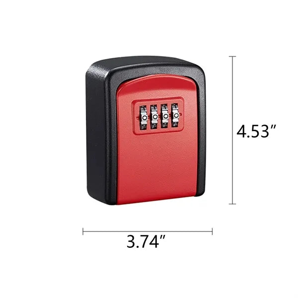 Outdoor Full Metal Combination Lock Key Storage Box