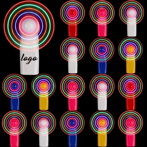 LED Light Handheld Personal Fan