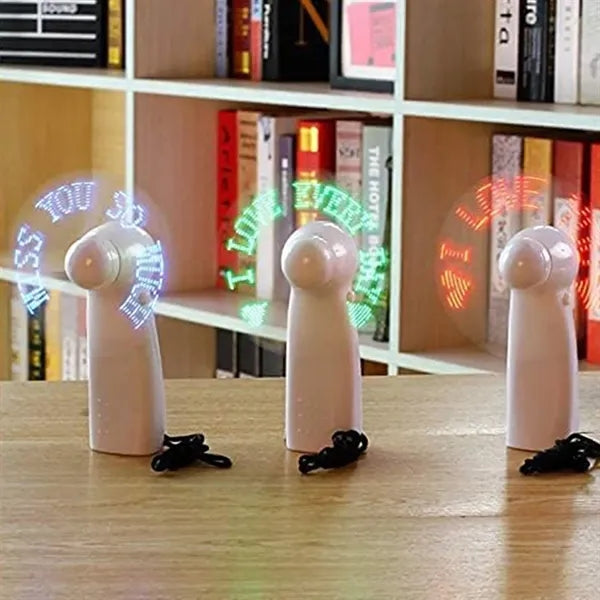 LED Light Handheld Personal Fan