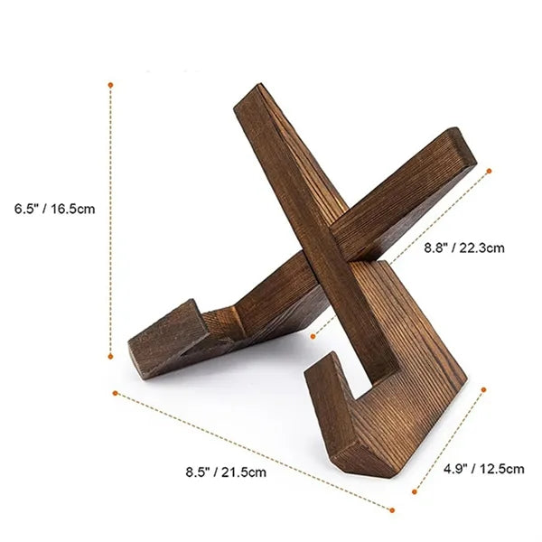 Handmake Wooden Display Stand Book/Tablet/Bible