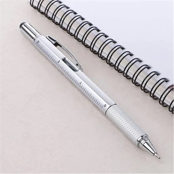 6-in-1 Multifunctional Multitool Tech Tool Ballpoint Pen