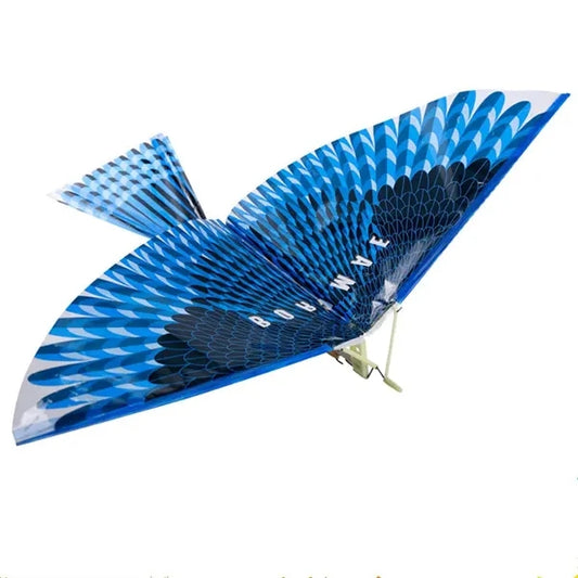 Elastic Rubber Band Powered Flying Birds Kite Outdoor Toy