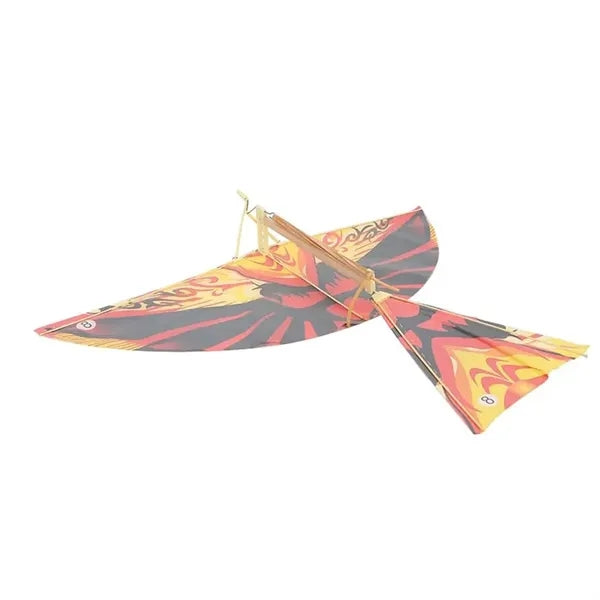 Elastic Rubber Band Powered Flying Birds Kite Outdoor Toy