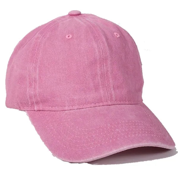 6-Panel Vintage Cotton Baseball Cap