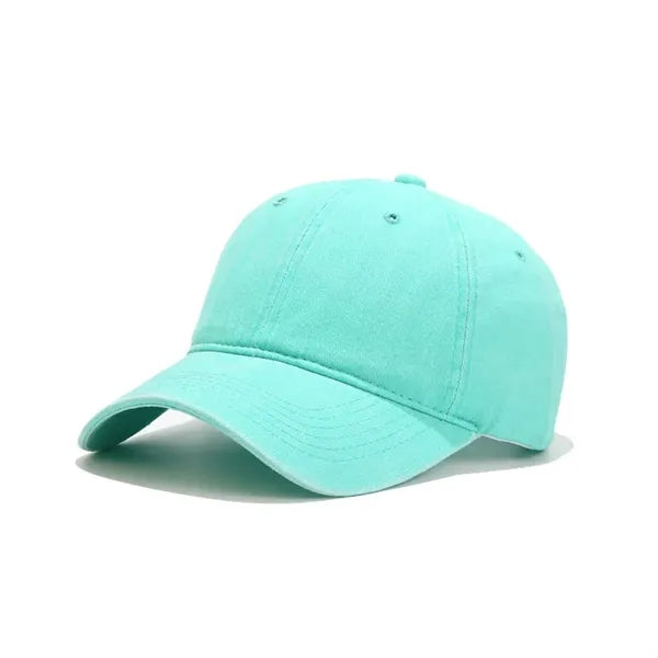6-Panel Vintage Cotton Baseball Cap