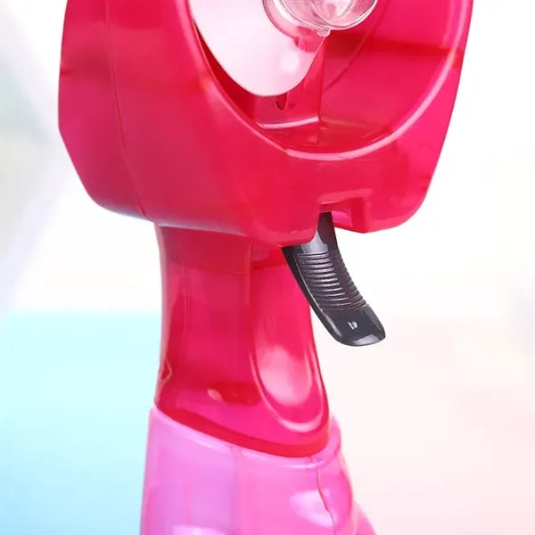 Deluxe Portable Handheld Battery Powered Water Misting Fan