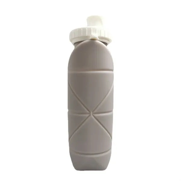20oz. Silicone Foldable Collapsible Water Bottle