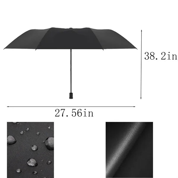 Outdoor Sun Rain Folding Travel Umbrella