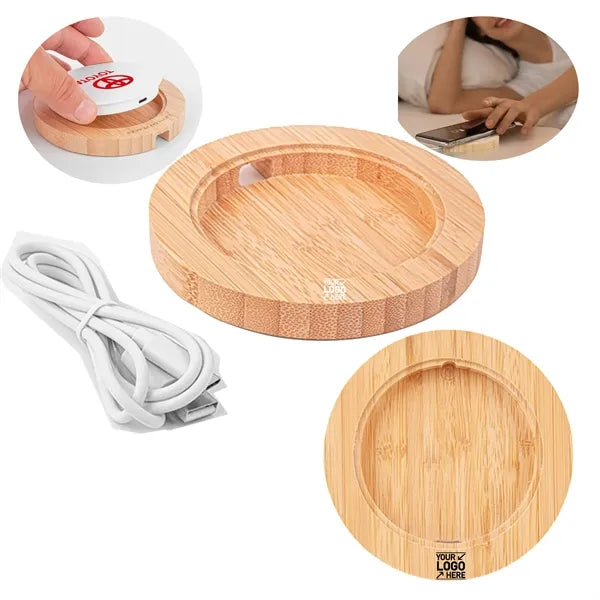 Fast Wireless Charger and Bamboo Base