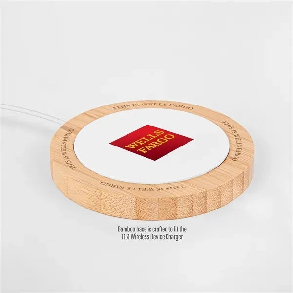 Fast Wireless Charger and Bamboo Base