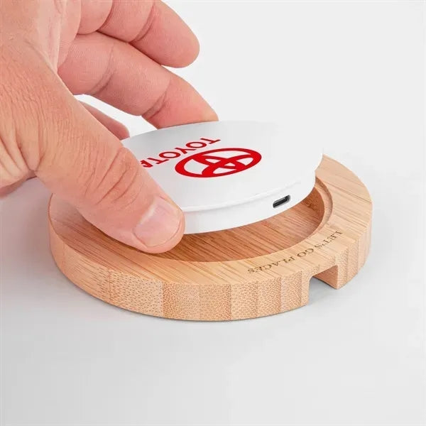 Fast Wireless Charger and Bamboo Base