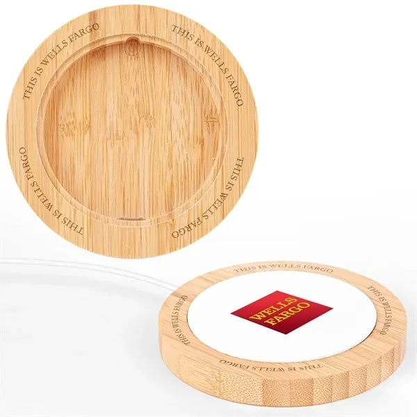 Fast Wireless Charger and Bamboo Base