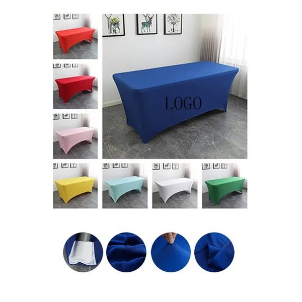 6ft Hotel Restaurant Exhibition Stretch Table Cover