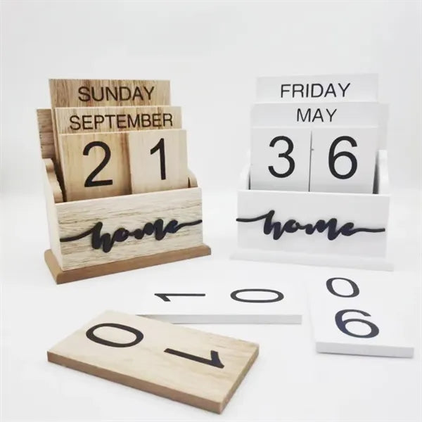 Perpetual Calendar Countdown Card
