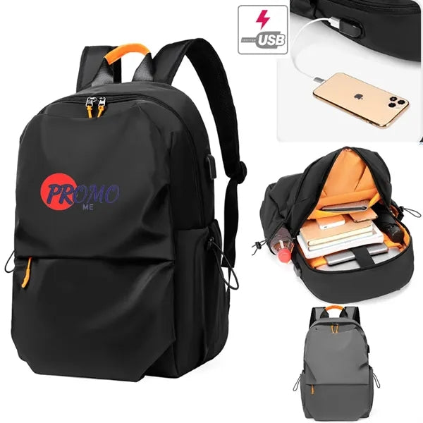 Large Capacity Travel Backpack with USB Port