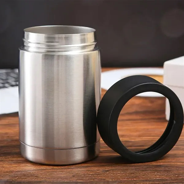 12 oz Double Wall Vacuum Insulated Can or Bottle Cooler