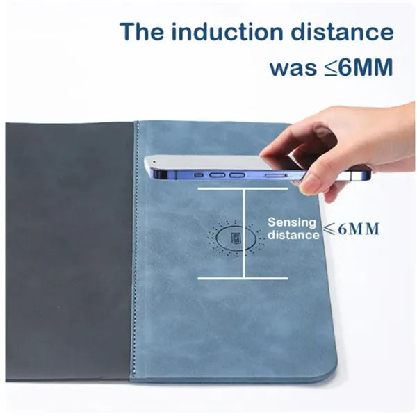 15W Wireless Fast Charging Mouse Pad For Office Use