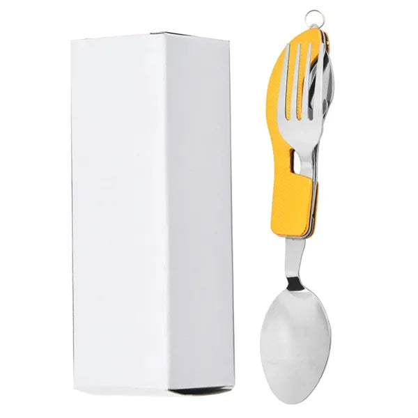 Camping Folding Detachable Knife And Fork Spoon Set