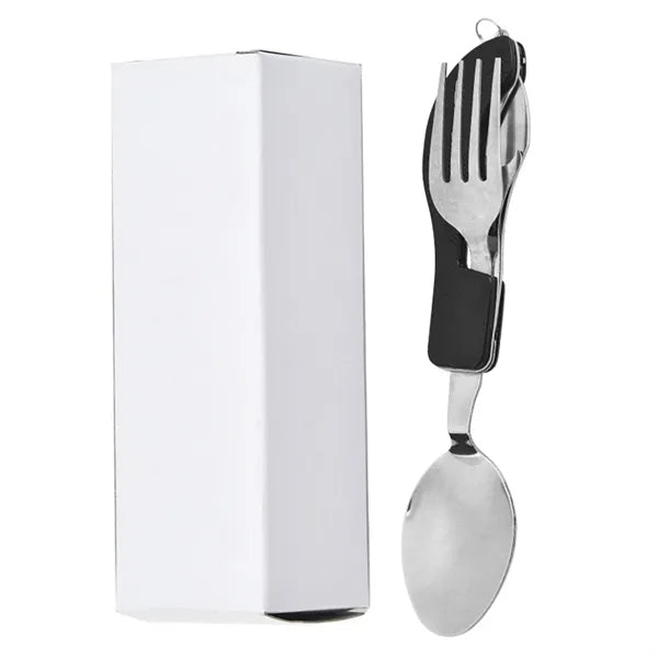 Camping Folding Detachable Knife And Fork Spoon Set