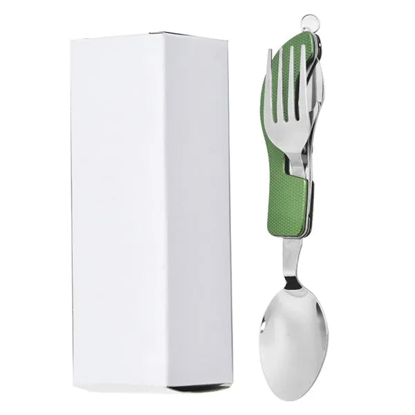 Camping Folding Detachable Knife And Fork Spoon Set