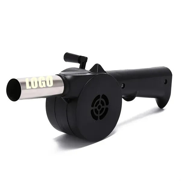 BARBECUE ACCESSORIES Hand-operated blower.