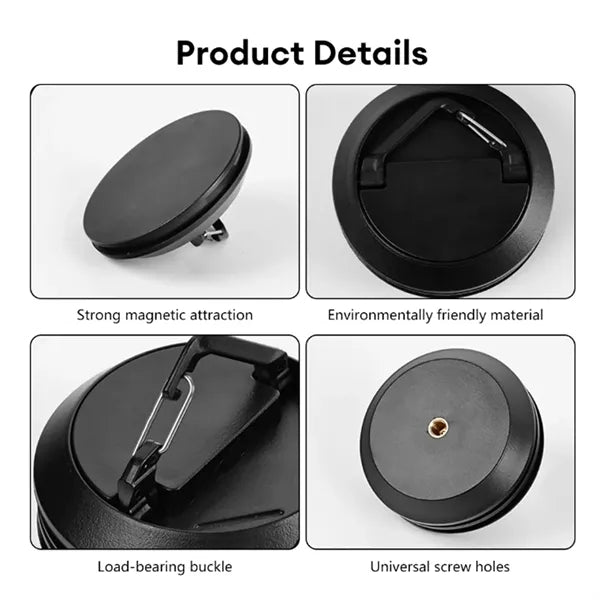 2 4/5" ABS Camping Hiking Tents Hanging Strong Magnetic Hook